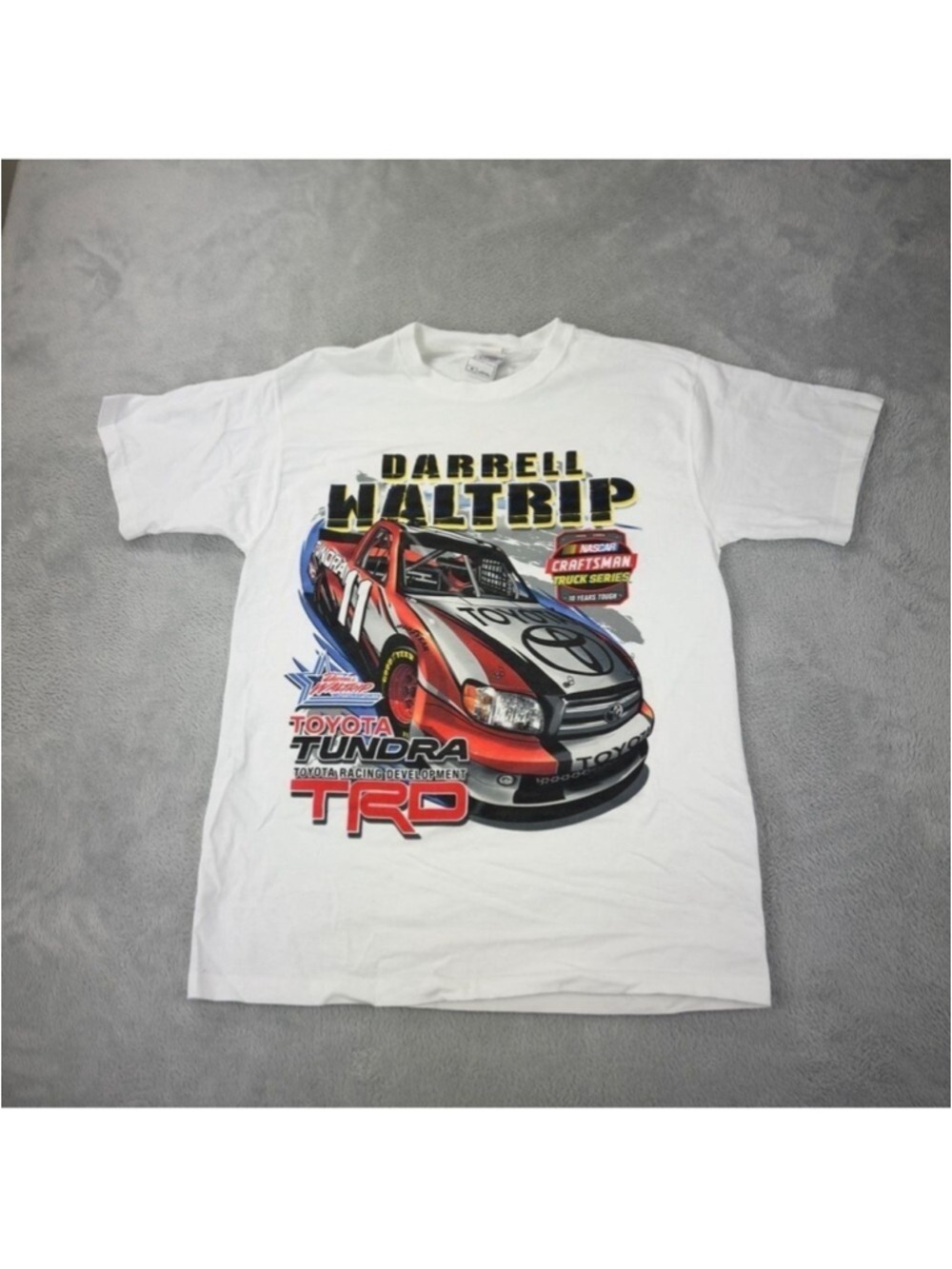 Vintage Men's Size Medium Darrell Watrip Racing T Shirt Rare TRD Craftsman